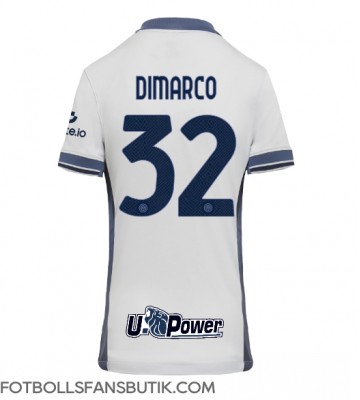 Inter Milan Federico Dimarco #32 Replika Bortatröja Damer 2024-25 Kortärmad